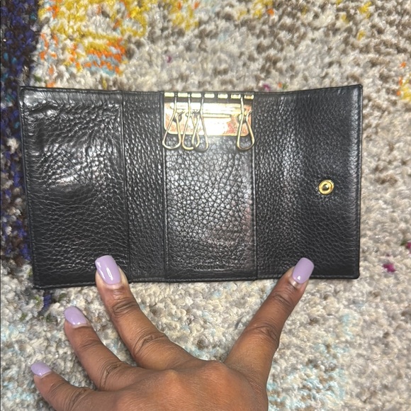 Bvlgari Black Polka Dot Wallet - Picture 3 of 3